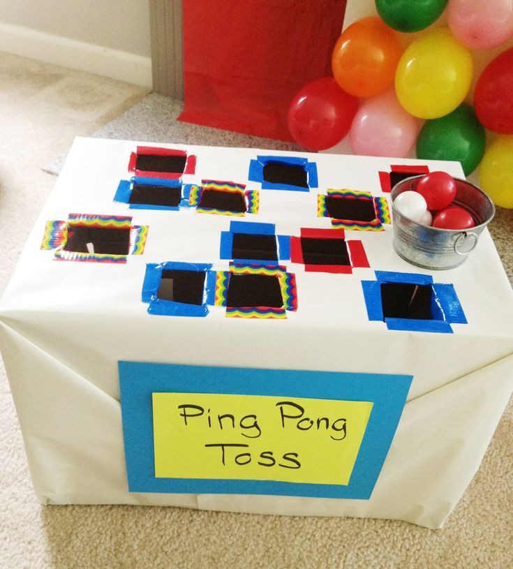 DIY Carnival Games For Adults
 Fair Themed Family Fun