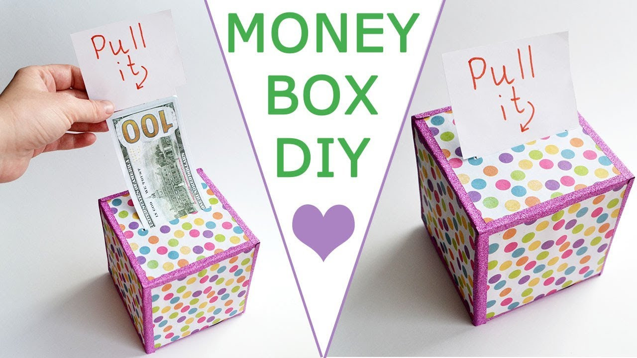 DIY Cash Box
 WOW MONEY BOX