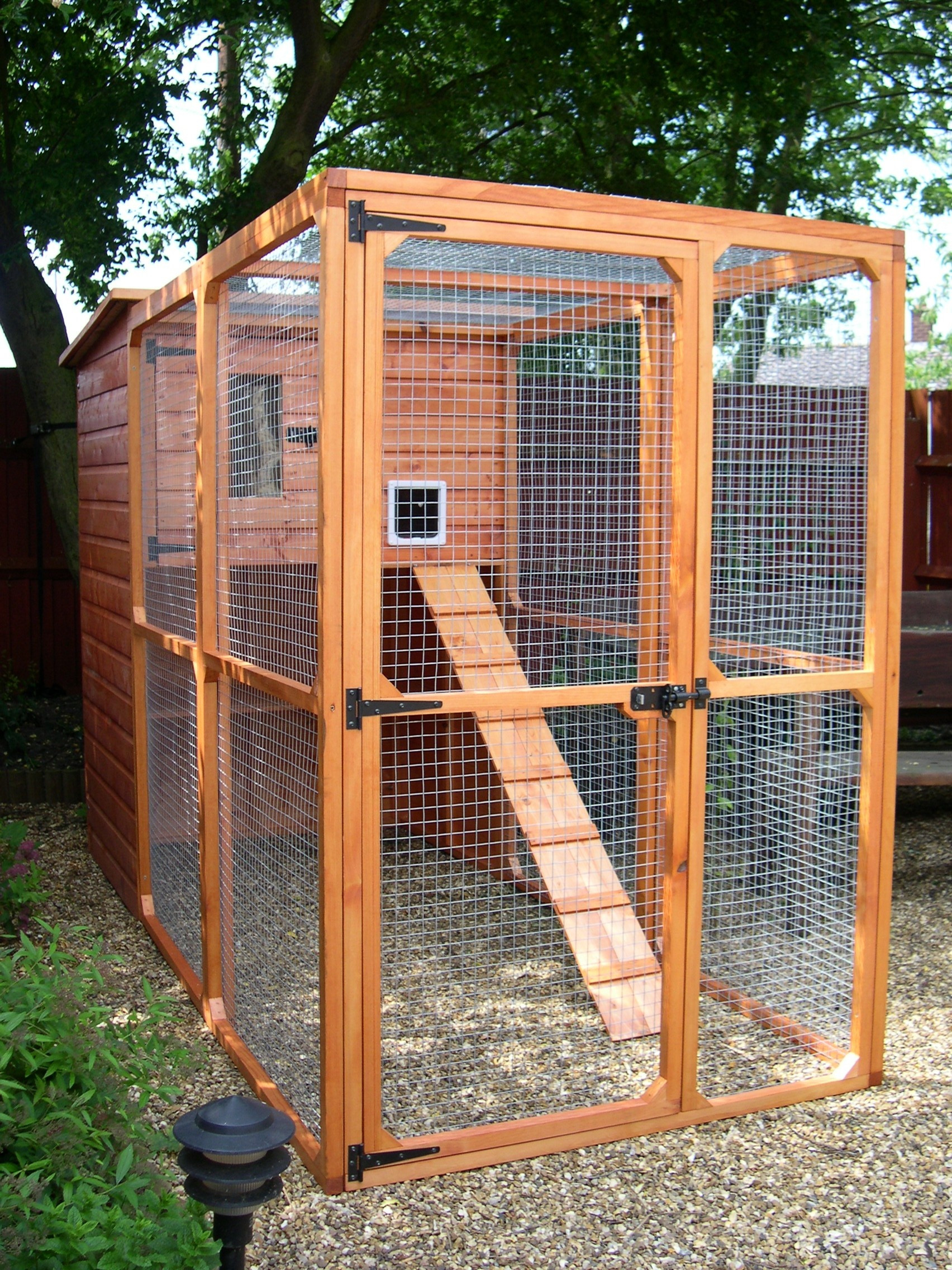 DIY Cat Outdoor Enclosures
 Building a catio – an outside cat enclosure
