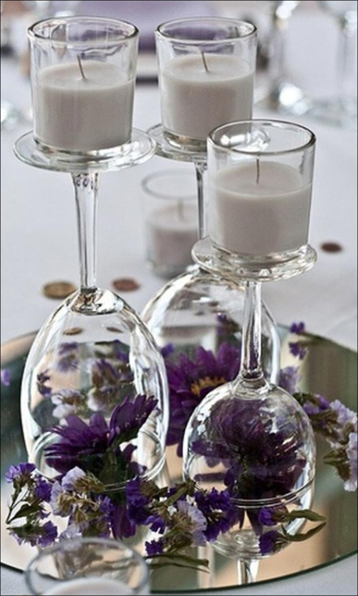 DIY Centerpieces For Wedding Reception
 15 Elegant DIY Wedding Centerpieces That Are Idiot Proof