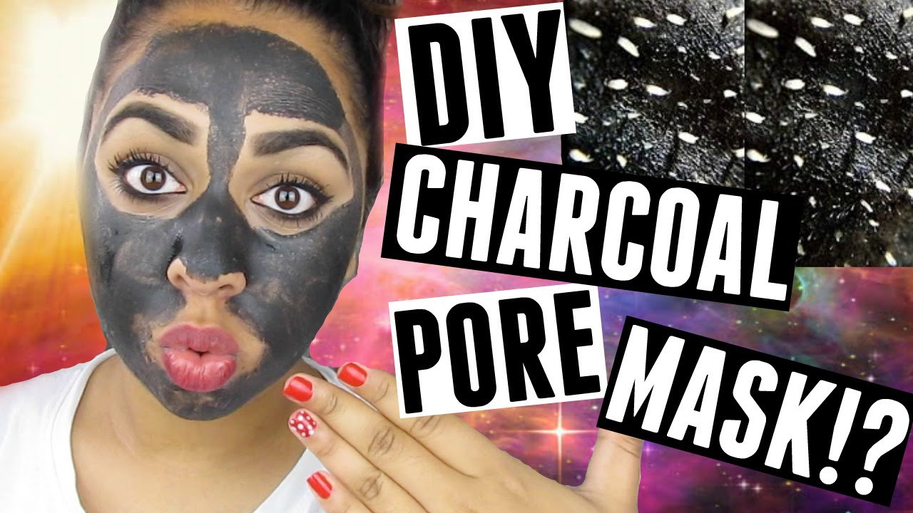 DIY Charcoal Blackhead Mask
 DIY Charcoal PORE Blackhead PEEL OFF Face Mask