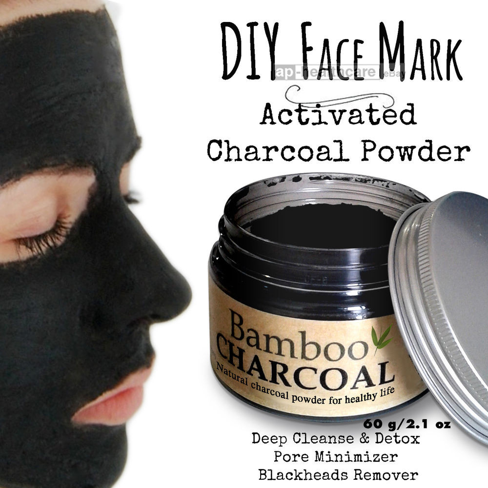 DIY Charcoal Face Mask Peel Off
 DIY Face Mask Activated Charcoal Powder Deep Cleanse Detox