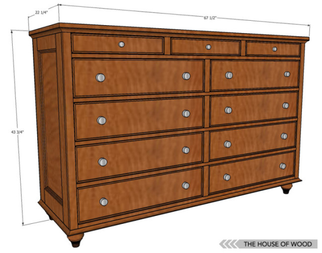 DIY Chest Of Drawers Plans
 12 Free DIY Woodworking Plans for Building Your Own