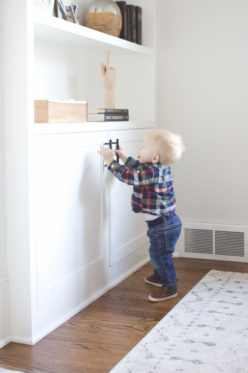 Diy Child Proof Cabinets
 No Show Childproof Locks for Cabinets With images