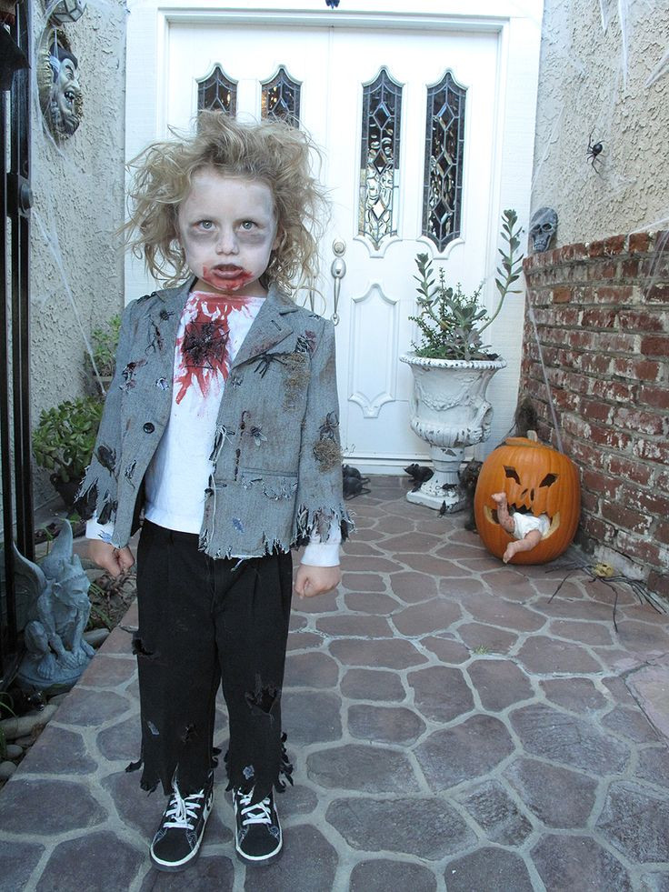 Diy Child Zombie Costume
 66 best Zombie Kids images on Pinterest