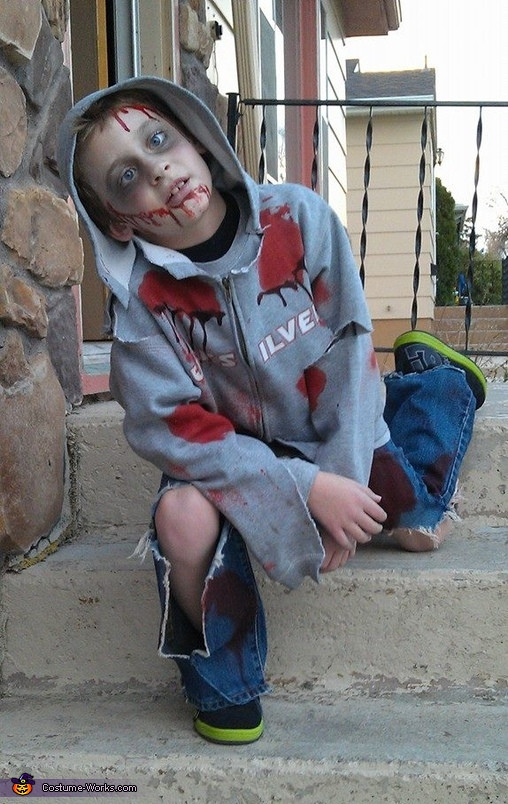 Diy Child Zombie Costume
 Child Zombie Halloween Costume