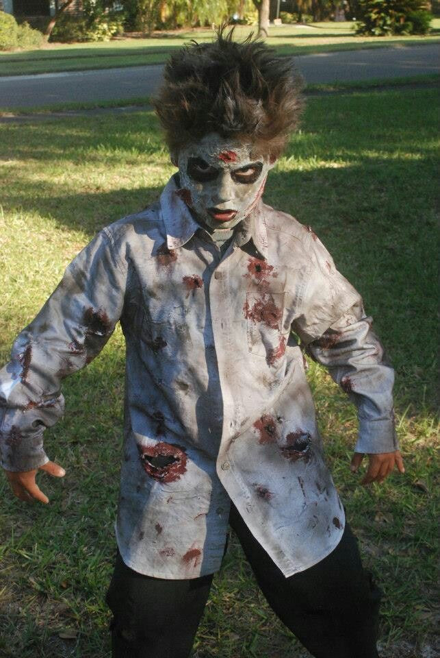 Diy Child Zombie Costume
 66 best images about Zombie Kids on Pinterest