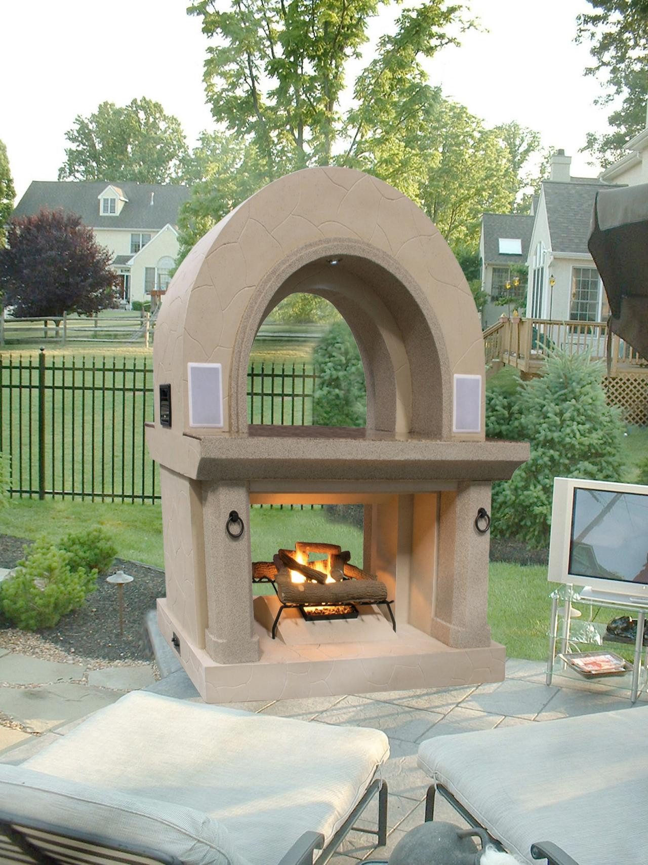 DIY Chiminea Outdoor Fireplace
 Fireplace DIY Prefab Outdoor Fireplace For Your Outdoor