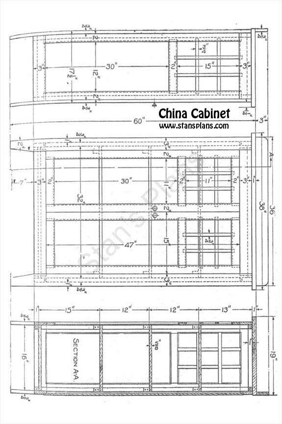 DIY China Cabinet Plans
 Woodworking Plans China Cabinet Plans Free PDF Plans