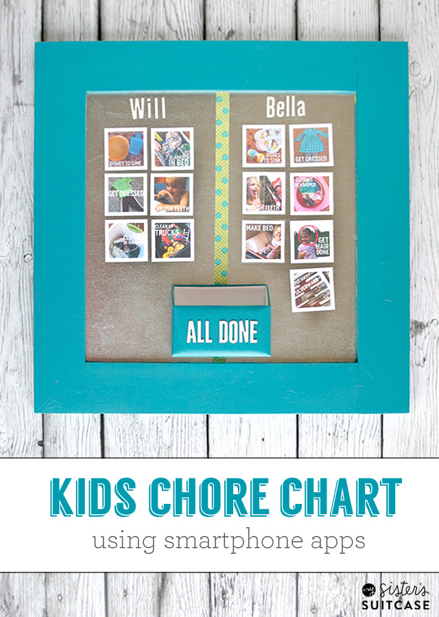DIY Chore Charts For Kids
 DIY Kids Chore Chart My Sister s Suitcase Packed