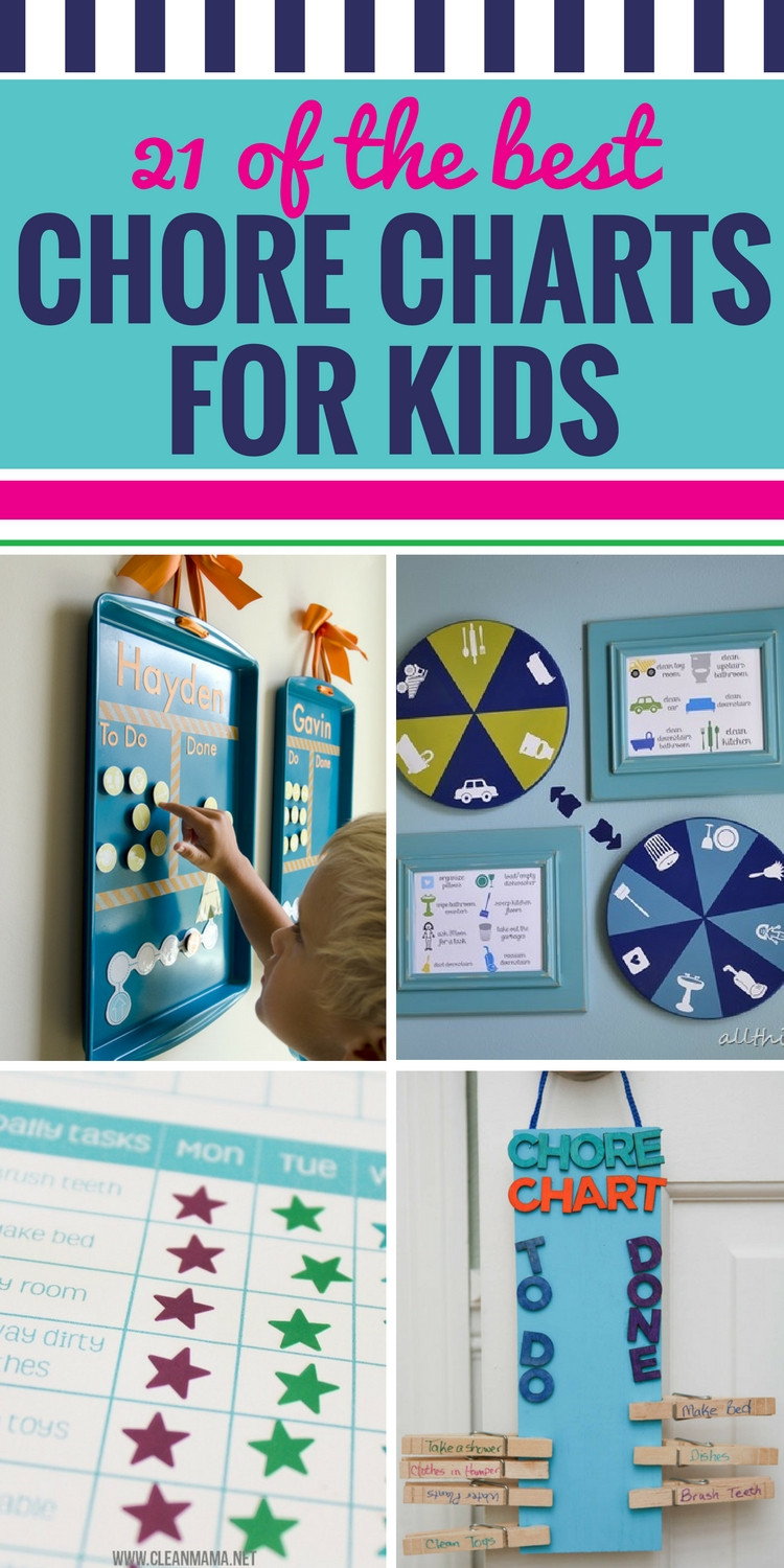 DIY Chore Charts For Kids
 21 of the best chore charts for kids My Life and Kids