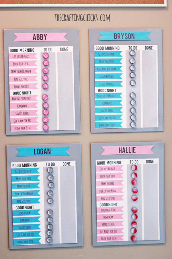 DIY Chore Charts For Kids
 19 Creative DIY Chore Charts That Really Work Shelterness