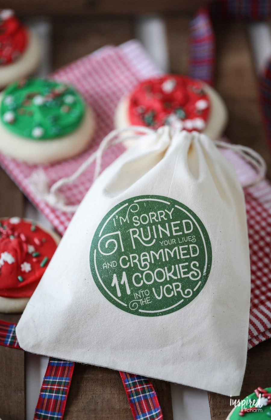 DIY Christmas Cookies
 DIY Christmas Cookie Bags with Printable Download