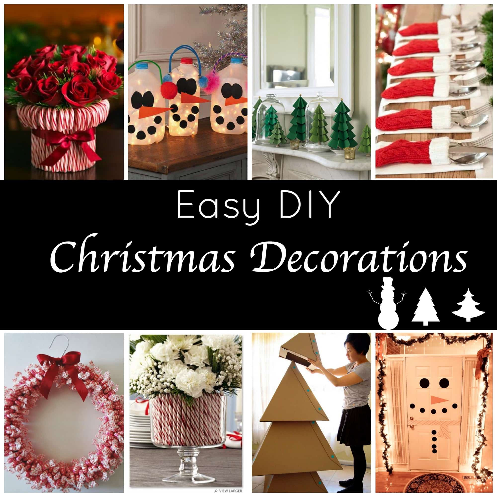 DIY Christmas Decorating
 Cute and Easy DIY Holiday Decorations for a Festive Home
