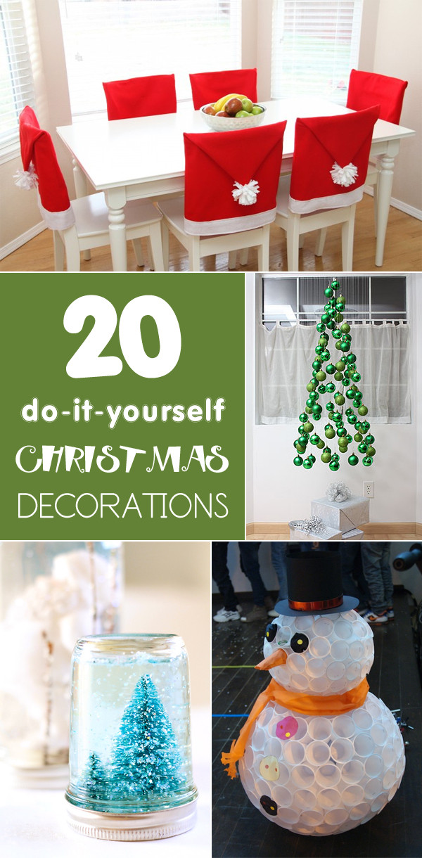 DIY Christmas Decorating
 20 Simple and Affordable DIY Christmas Decorations