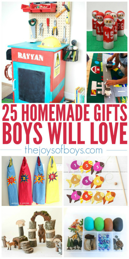 DIY Christmas Gifts For Boy
 Homemade Gifts Boys Will Love