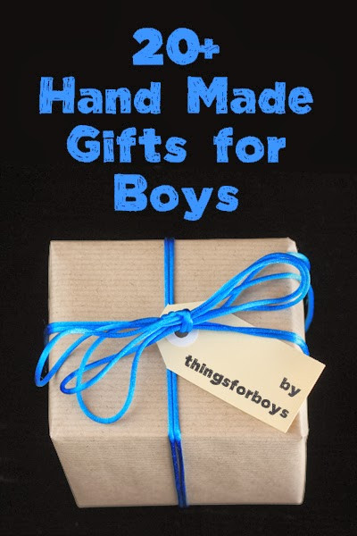 DIY Christmas Gifts For Boy
 20 Handmade Gift Ideas for Boys Things for Boys