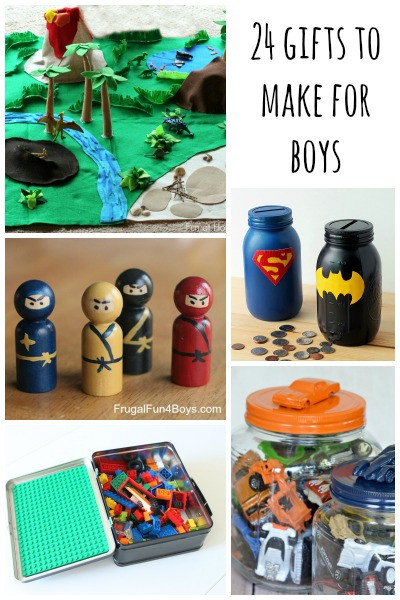 DIY Christmas Gifts For Boy
 Gifts to Make for Boys Frugal Fun For Boys and Girls