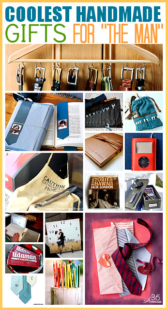 DIY Christmas Gifts For Men
 The 36th AVENUE 21 Handmade Gifts for Men