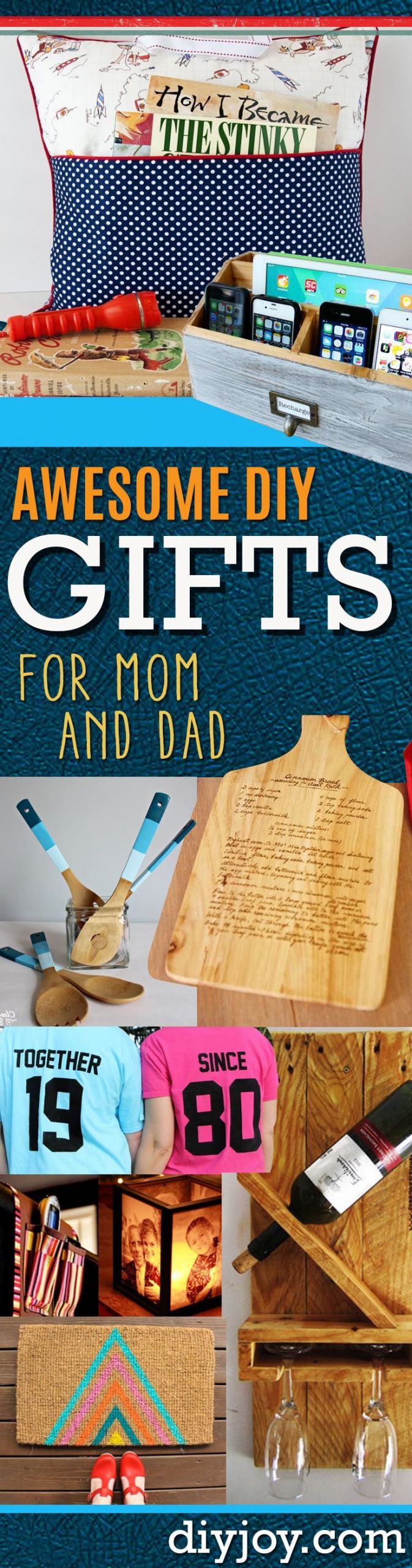 DIY Christmas Gifts For Mom And Dad
 44 DIY Gift Ideas For Mom and Dad