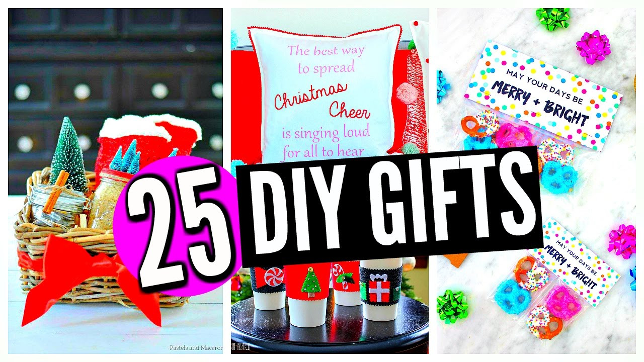 DIY Christmas Gifts For Mom And Dad
 25 DIY Christmas Gifts For Friends Family Boyfriend
