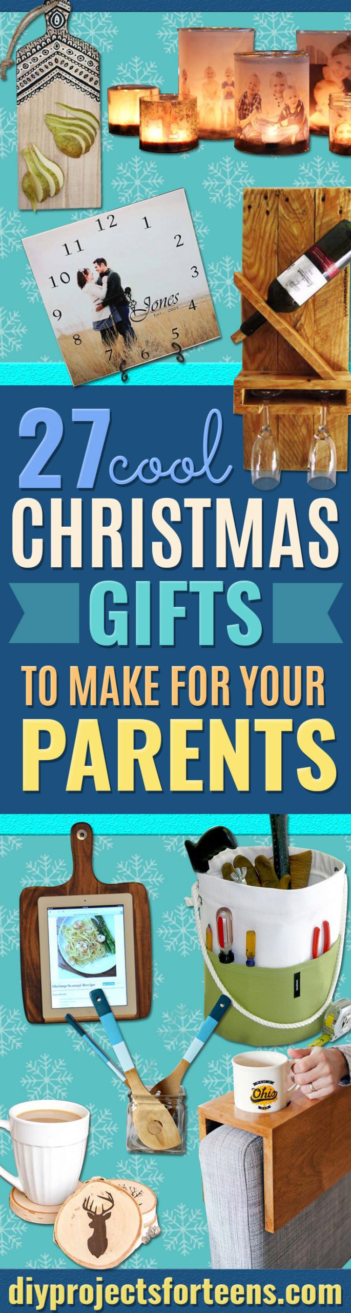 DIY Christmas Gifts For Mom And Dad
 27 DIY Christmas Gifts for Mom and Dad