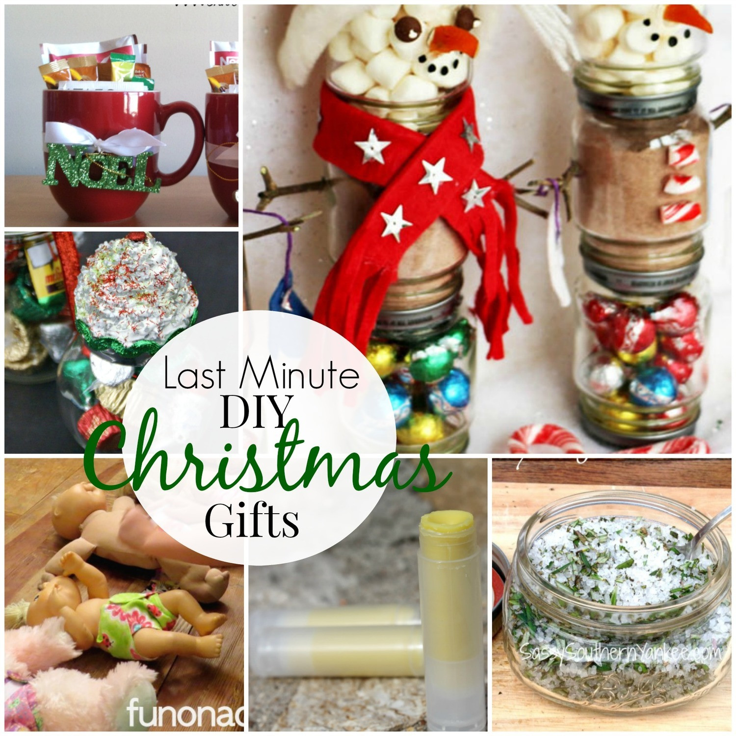 DIY Christmas Gifts For Wife
 Last Minute DIY Christmas Gifts Roundup