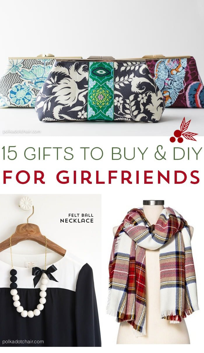 DIY Christmas Gifts For Wife
 15 Gift Ideas for Girlfriends that you can or DIY