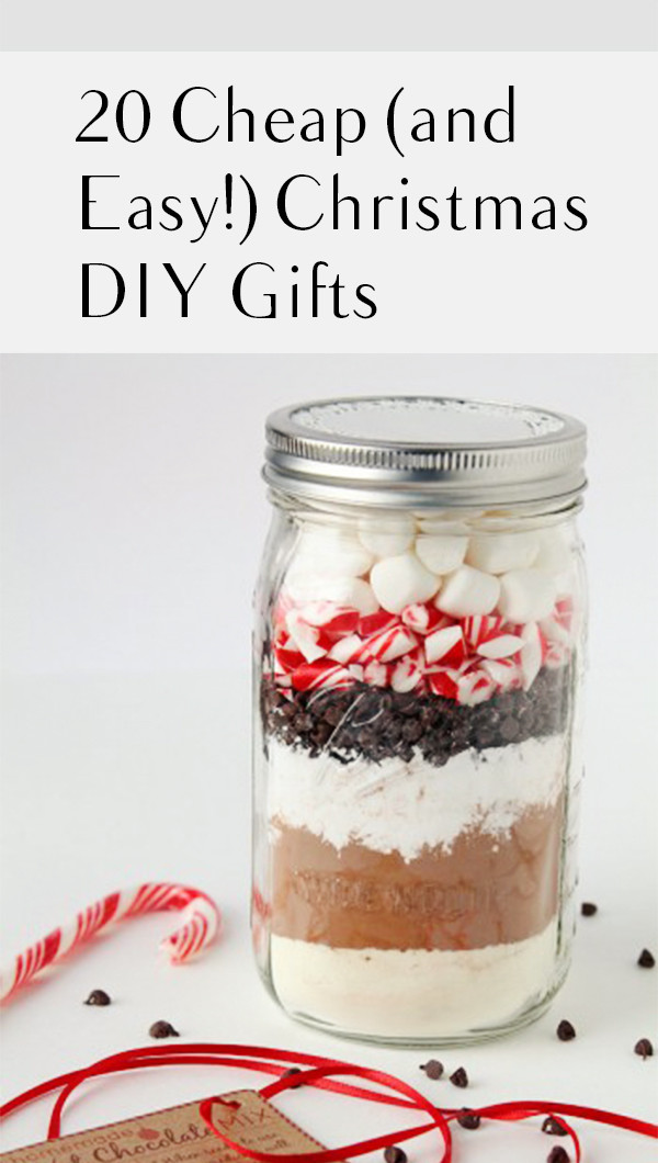 DIY Christmas Gifts Videos
 20 Cheap and Easy DIY Christmas Gifts – My List of Lists
