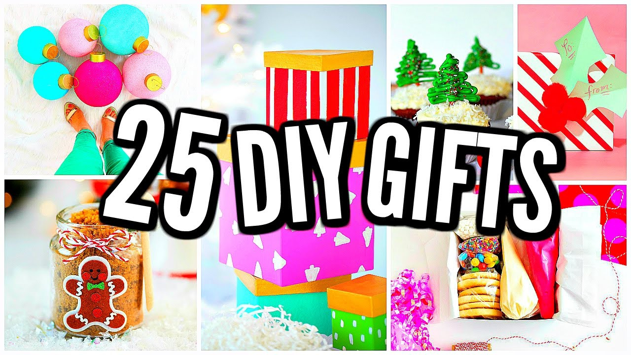 DIY Christmas Gifts Youtube
 25 DIY Christmas Gift Ideas Homemade Gifts 2016