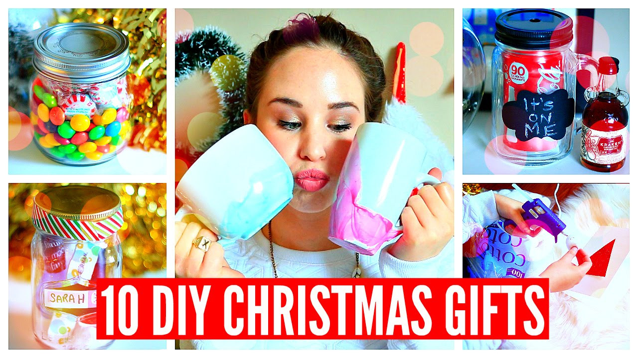 DIY Christmas Gifts Youtube
 10 DIY CHRISTMAS GIFTS Easy Cheap Cute
