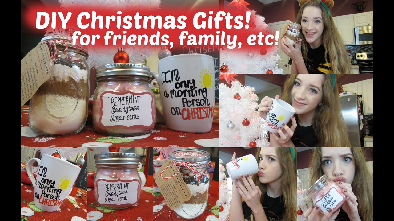 DIY Christmas Gifts Youtube
 DIY Christmas Gifts For Friends Family etc ♡