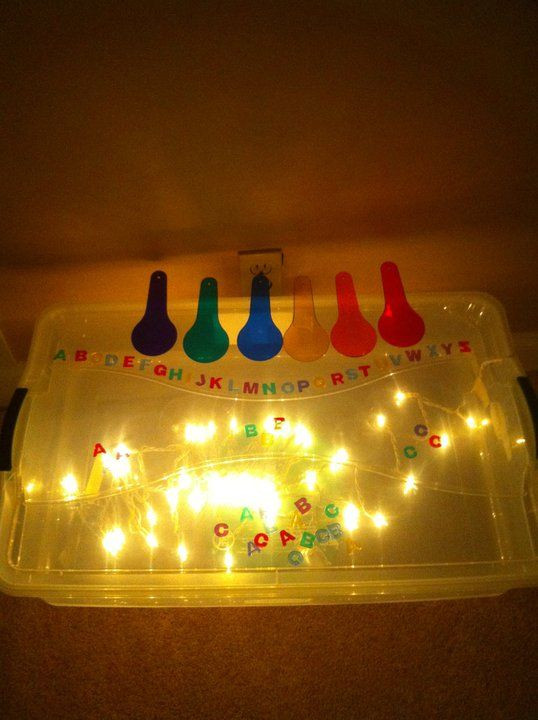 DIY Christmas Light Storage
 Homemade Light Box clear storage container and christmas
