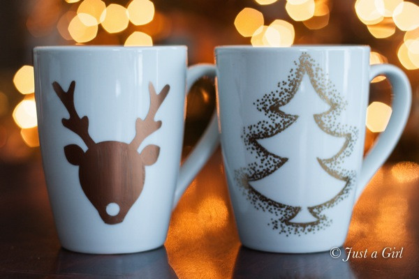 DIY Christmas Mug
 Happy Holidays Gift Idea DIY Christmas Mugs Tatertots