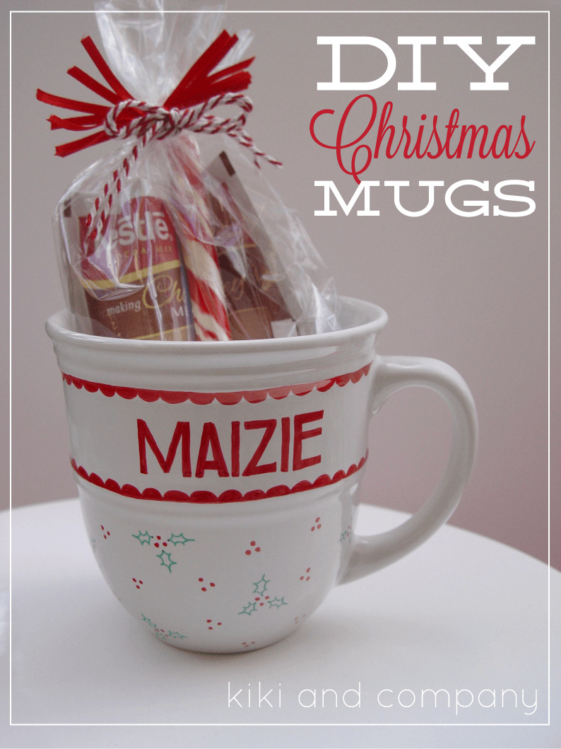 DIY Christmas Mug Gifts
 DIY Christmas Mugs I Heart Nap Time