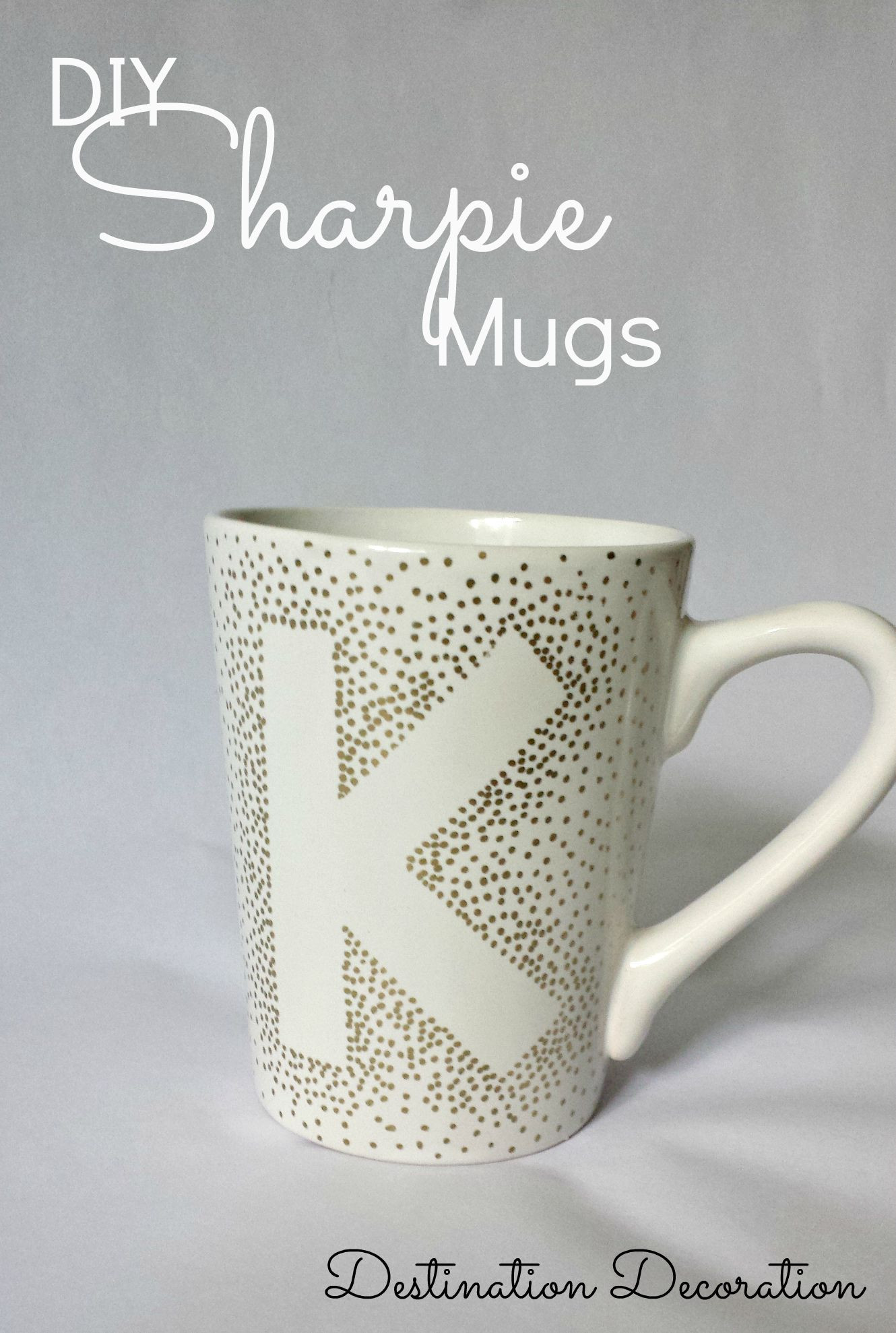 DIY Christmas Mug Gifts
 DIY Sharpie Mugs Using Dollar Tree Mugs