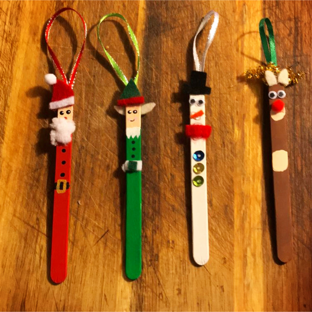 DIY Christmas Ornaments With Popsicle Sticks
 Popsicle Stick Christmas Crafts See the DIY Holiday