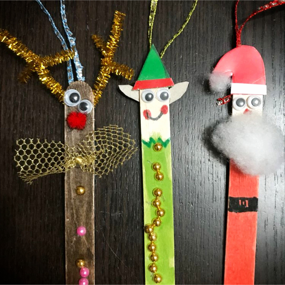 DIY Christmas Ornaments With Popsicle Sticks
 Popsicle Stick Christmas Crafts See the DIY Holiday