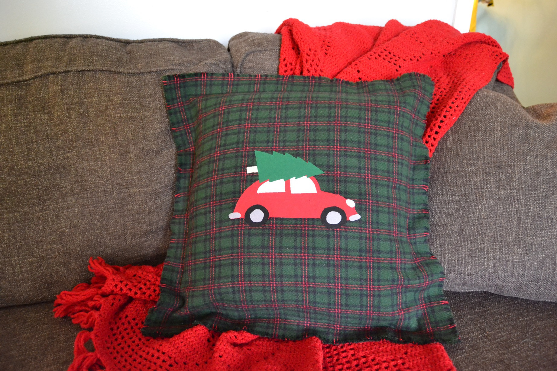 DIY Christmas Pillows
 DIY No Sew Pillow Covers for Christmas – Mary Martha Mama