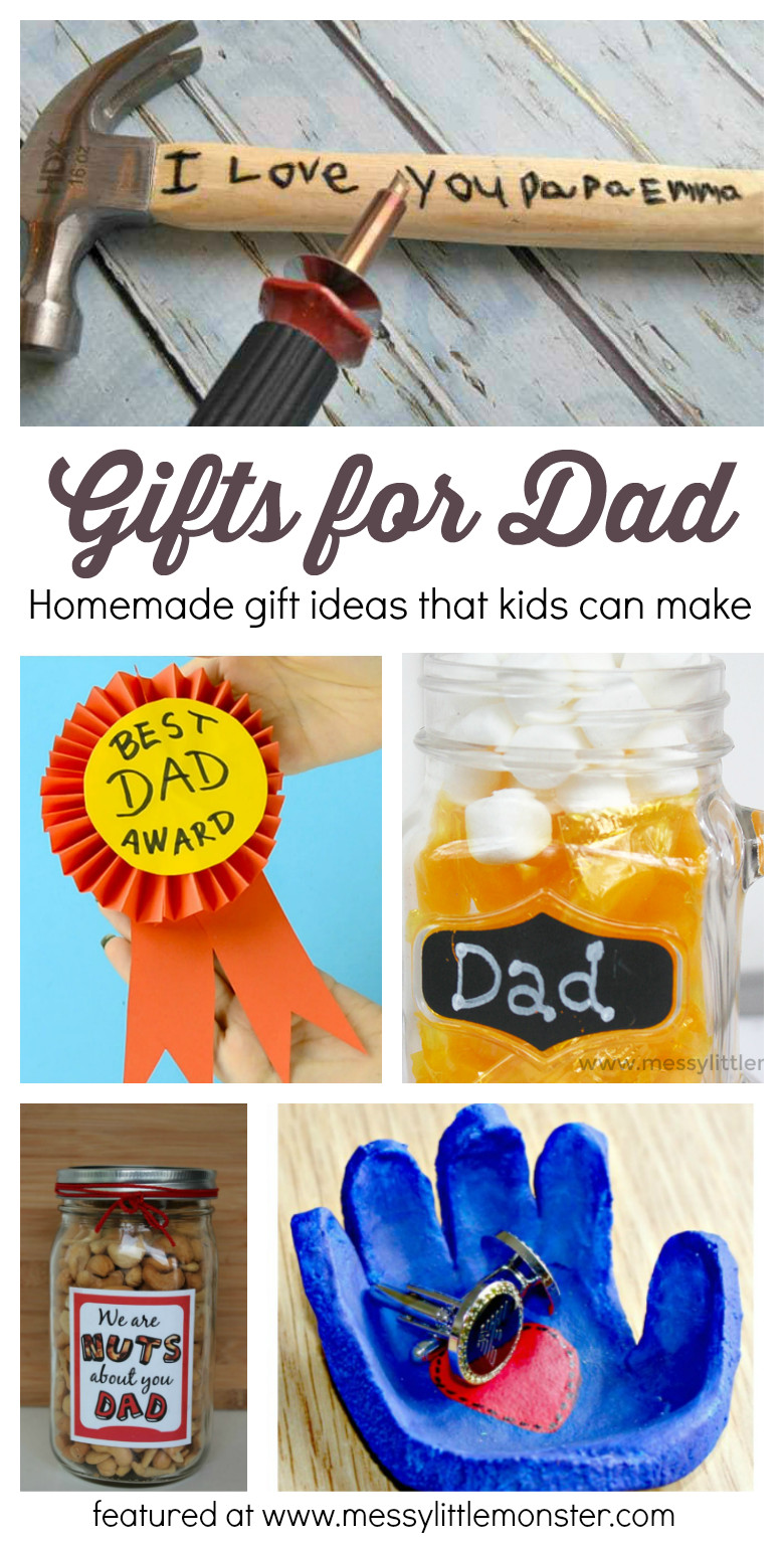 DIY Christmas Presents For Dad
 Gifts For Dad From Kids Homemade Gift Ideas That Kids