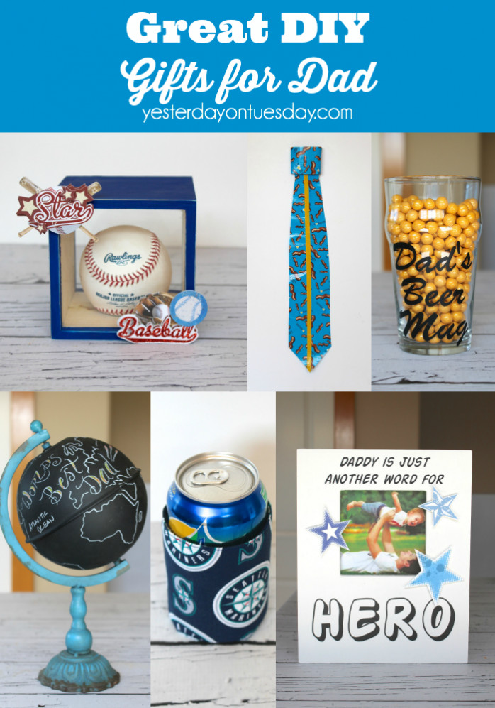 DIY Christmas Presents For Dad
 Great DIY Gifts for Dad