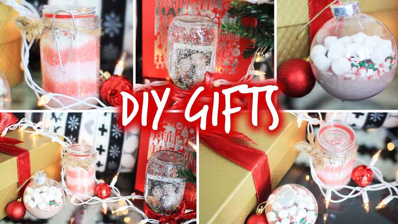 DIY Christmas Presents For Friends
 Easy DIY Christmas Gifts for Friends Family & Boyfriends