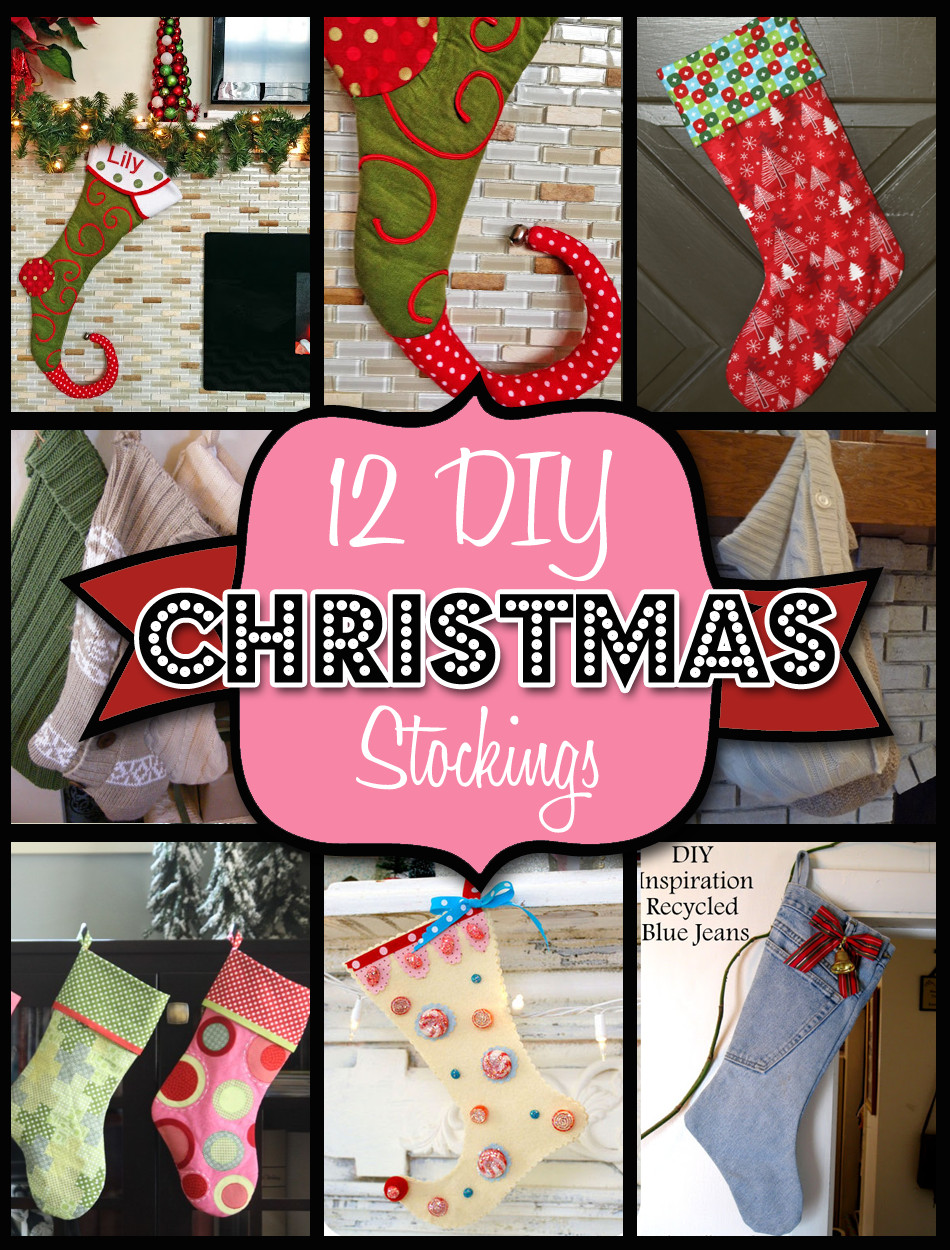 DIY Christmas Stocking Pattern
 12 Christmas Stocking Patterns and Ideas