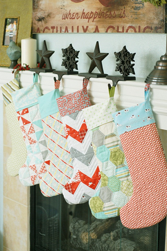DIY Christmas Stocking Pattern
 12 DIY Christmas Stockings–Handmade Holiday Inspiration