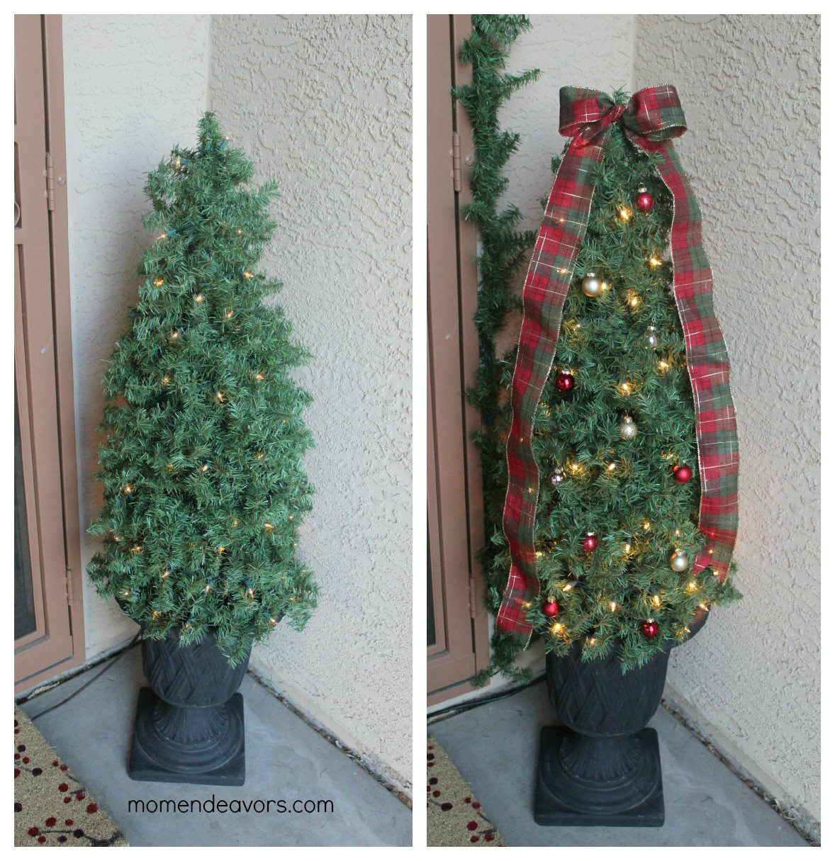 DIY Christmas Tree
 DIY Decorative Topiary Christmas Trees