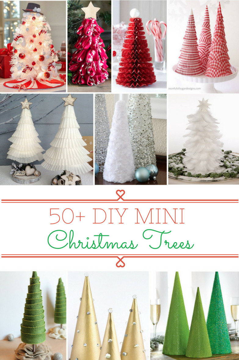 DIY Christmas Tree Decor
 50 DIY Mini Christmas Trees Prudent Penny Pincher