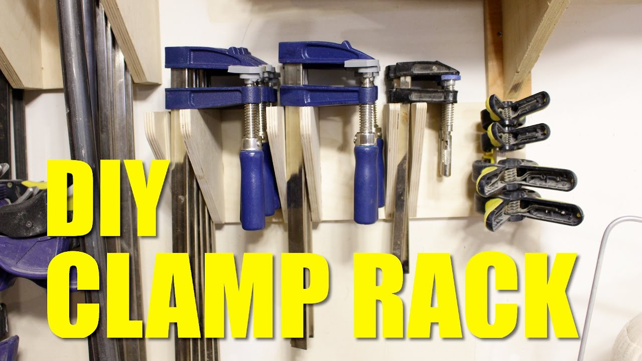 DIY Clamp Rack
 Simple DIY Clamp Rack