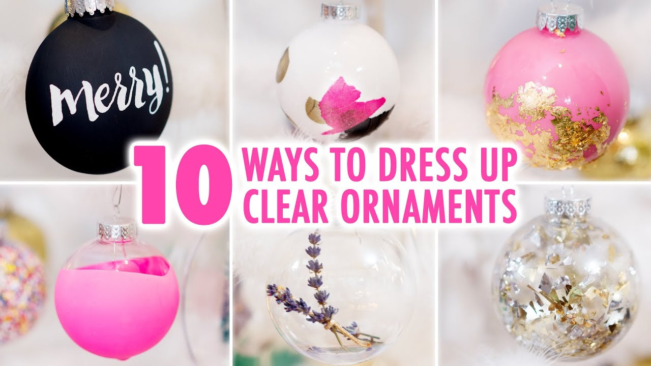 DIY Clear Christmas Ornaments
 10 Ways To DIY a Clear Ornament HGTV Handmade