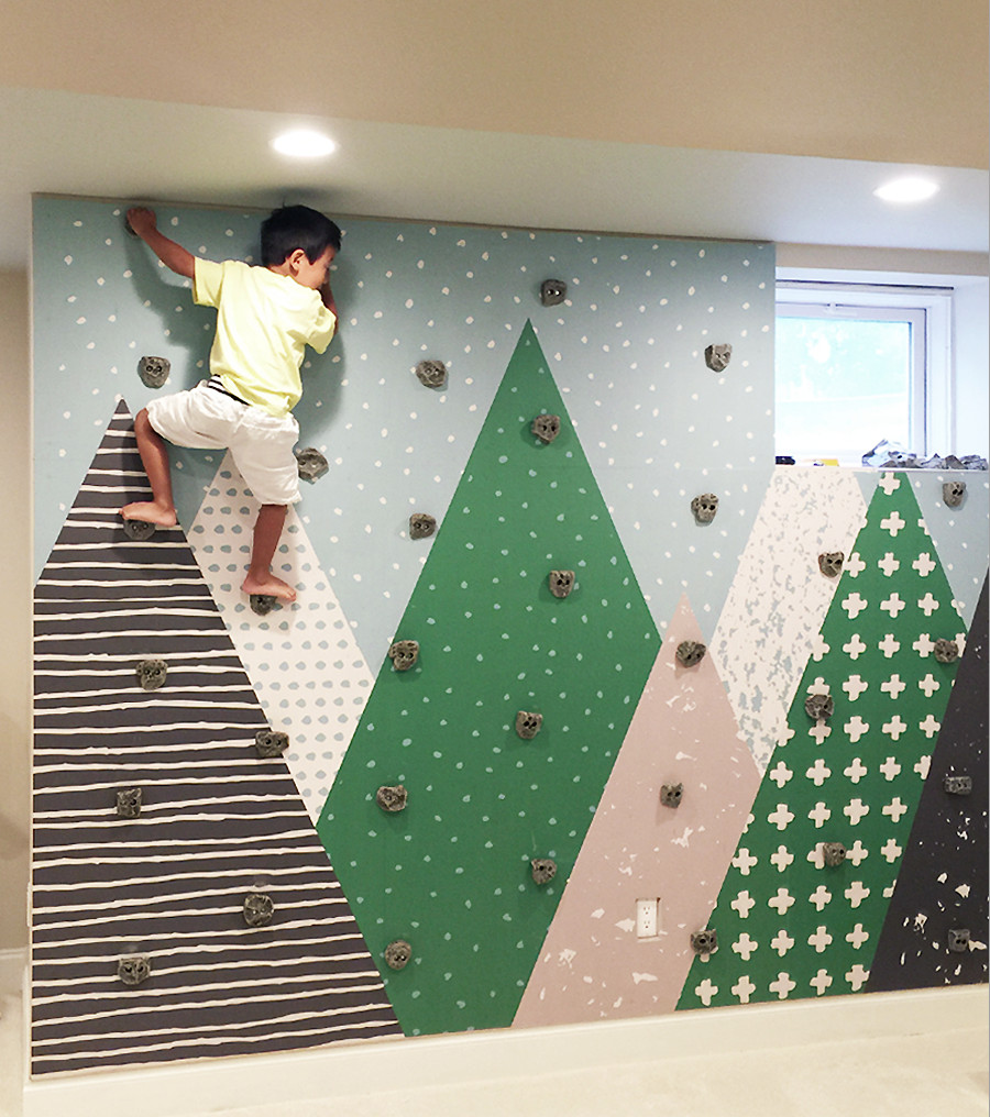 DIY Climbing Wall For Toddlers
 Kids Mountains Wallpaper Peel and Stick