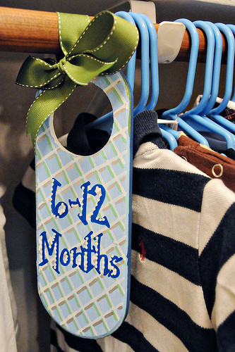 Diy Closet Dividers For Baby Clothes
 DIY Kids Closet Clothing Organizers